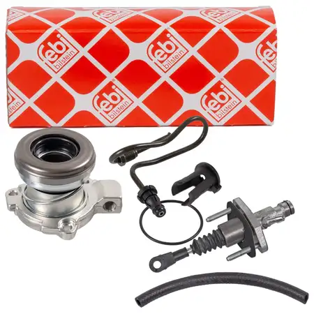2x febi Nehmerzylinder + Geberzylinder Kupplung OPEL Zafira A 1.6/1.8 16V f&uuml;r F13/F17