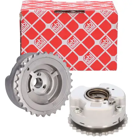 2x febi Nockenwellenversteller f&uuml;r AUDI A4 S4 B8 A5 S5 A6 C7 A7 4G A8 4H Q7 4LB 3.0 TFSI