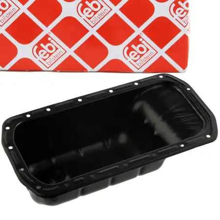 febi &Ouml;lwanne + Ablassschraube f&uuml;r FORD Focus 2 5 TOYOTA PEUGEOT CITROEN MAZDA 1.5/1.6D