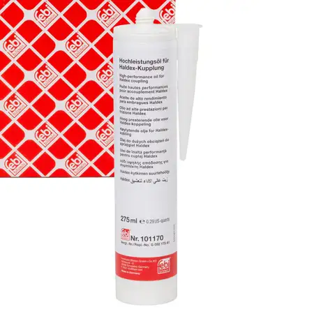 febi 101170 High-Performance Haldex Clutch Fluid (Yellow) for AUDI, SEAT, SKODA, and VW &ndash; 275 ml