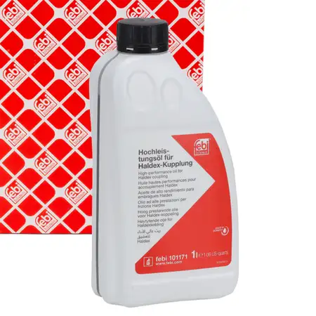 1L 1 Liter febi 101171 Hochleistungs&ouml;l Haldex Kupplung Haldex-&Ouml;l GELB