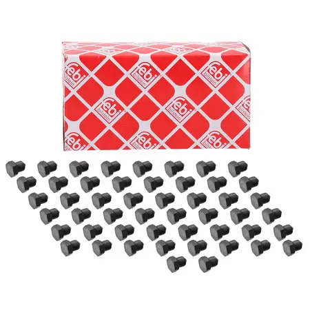 50x febi 03272 &Ouml;lablassschraube M14x1,5 f&uuml;r AUDI CUPRA FORD SEAT SKODA VW