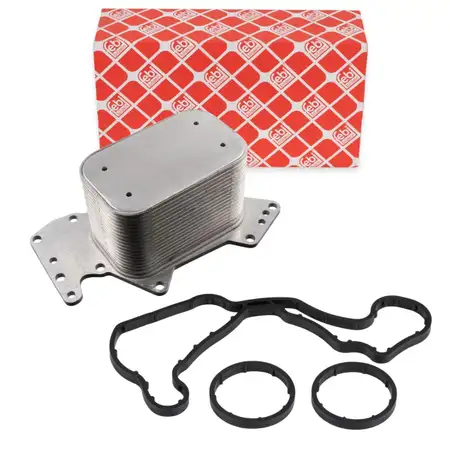 febi &Ouml;lk&uuml;hler + Dichtungen f&uuml;r AUDI A4 B8 A5 A6 C6 Q5 8RB Q7 4LB VW Touareg 2.7/3.0 TDI
