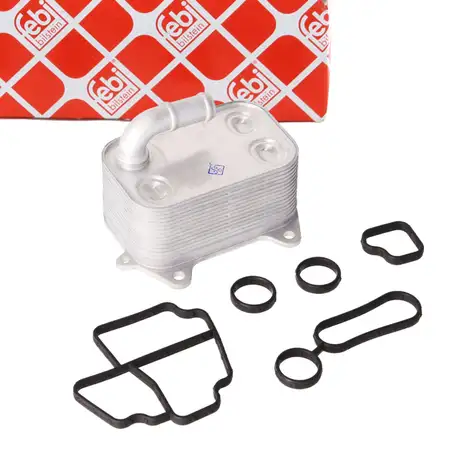 febi 195994 &Ouml;lk&uuml;hler Motor&ouml;l&ouml;lk&uuml;hler + Dichtungen f&uuml;r AUDI A6 C7 2.0 TDI 03L117021D