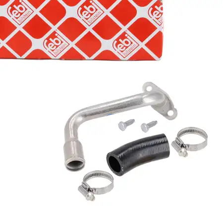 febi &Ouml;lleitung R&uuml;cklauf f&uuml;r BMW E90 E91-E93 F07 F10 F11 F01-F04 X5 E70 X6 E71 E72 N57 M57