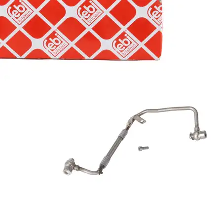febi &Ouml;lleitung Vorlauf f&uuml;r VW Golf 5 6 Passat B6 Jetta 3 AUDI A3 8P SEAT Leon 2.0 TFSI GTI