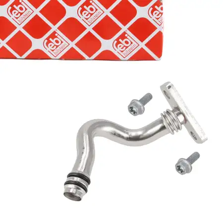 febi &Ouml;lleitung R&uuml;cklauf f&uuml;r VW Golf 6 Passat B7 AUDI A3 8P Q3 8U SEAT Leon 1P1 2.0 TDI