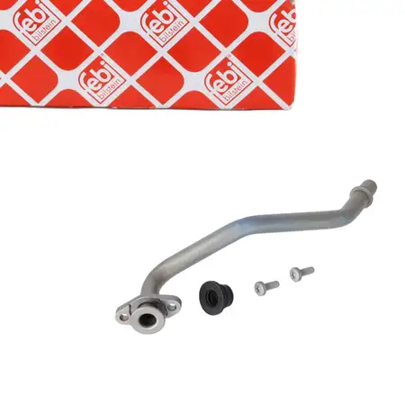 febi &Ouml;lleitung R&uuml;cklauf f&uuml;r MERCEDES-BENZ Sprinter 906 3-5t Viano Vito Mixto W639 OM646