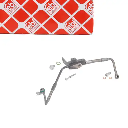 febi &Ouml;lleitung Vorlauf f&uuml;r VW Passat B5.5 AUDI A4 B6 B7 A6 C5 SKODA Superb 1 3U4 2.5 TDI