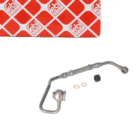 febi 190343 &Ouml;lleitung Vorlaufleitung Turbolader f&uuml;r VW TRANSPORTER T4 2.5 TDI 074145771J