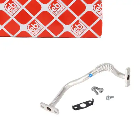 febi &Ouml;lleitung R&uuml;cklauf R&uuml;cklaufleitung f&uuml;r VW Polo 5 SEAT Ibiza 4 SKODA Fabia 3 1.4 TDI