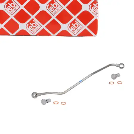 febi 192057 &Ouml;lleitung Lader Vorlaufleitung f&uuml;r SMART Cabrio Fortwo City Coupe E 450 OM660