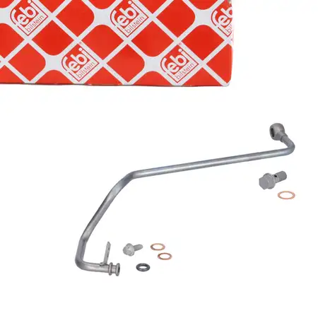 febi 192273 &Ouml;lleitung Vorlaufleitung f&uuml;r MERCEDES A-Klasse W169 B-Klasse W245 OM640
