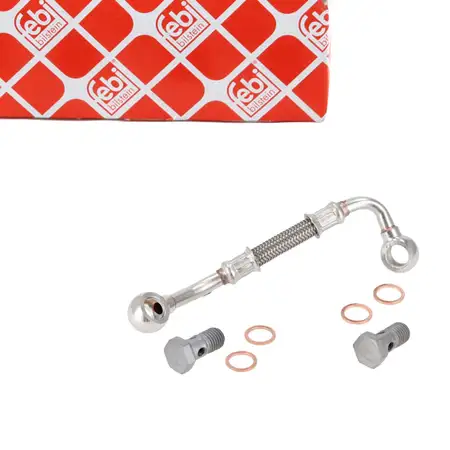 febi 192527 &Ouml;lleitung Vorlaufleitung f&uuml;r VW LT 28-35 1 LT 40-55 1 2.4 TD 075145772E