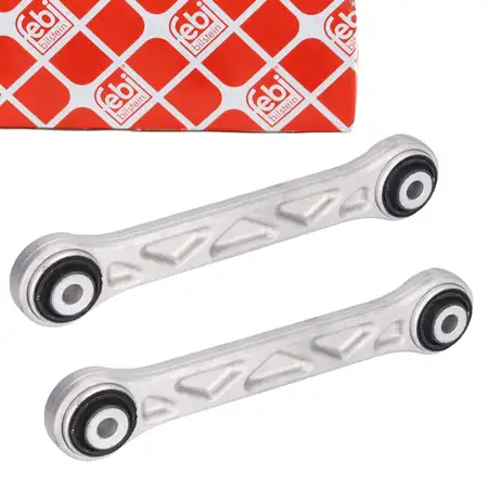 2x febi 179649 Querlenker Lenker f&uuml;r TESLA Model S 5YJS 10 5YJX Hinterachse vorne oben