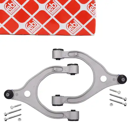 2x febi Querlenker + Traggelenk + Schrauiben für TESLA Model 10 5YJX Vorderachse oben 2x febi Querlenker + Traggelenk + Schrauiben für TESLA Model 10 5YJX Vorderachse oben