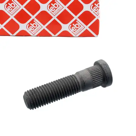 febi 100166 Radbolzen Radschrauben f&uuml;r FORD Focus 3 Tourneo/Transit Connect vorne