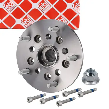 febi Radnabe + Radlager f&uuml;r FORD Transit Custom V363 ab 10.2018 Vorderachse 2521988S1