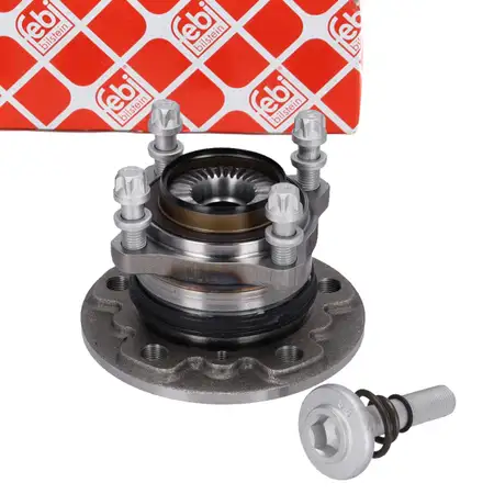 febi 185096 Radlagersatz f&uuml;r BMW 1er F40 2er F44 F45 F46 X1 F48 X2 F39 MINI F54 F60 hinten