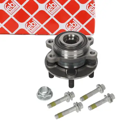febi 186553 Radlagersatz Radnabe Radlager f&uuml;r FORD Galaxy 3 S-Max WA6 FORD Edge vorne