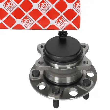 febi Radnabe + Radlagersatz f&uuml;r HYUNDAI Tucson Nexo KIA Sportage 4 hinten 52730C1110