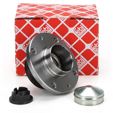 febi Radlagersatz Radnabe f&uuml;r OPEL Adam 1.0-1.4 Corsa D E 1.0-1.6/1.3-1.7 CDTI hinten