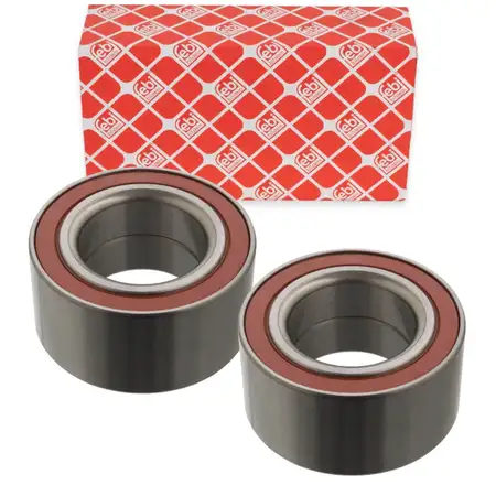 2x febi 04526 Radlager f&uuml;r BMW E30 E36 E46 AUDI 100 200 C2 C3 PORSCHE 911 914 hinten