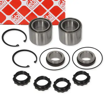 2x febi 185950 Radlagersatz f&uuml;r VW Amarok 09.2010-05.2022 hinten 2H0501171/2H0501172