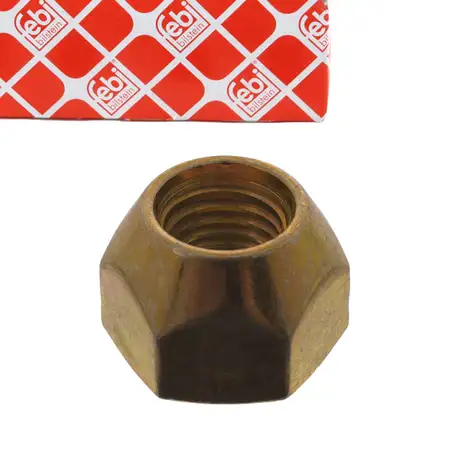 febi 46639 M12 x 15 Radmutter f&uuml;r PEUGEOT 4007 KIA Magentis 1 VOLVO S40 1 CITROEN Aircross