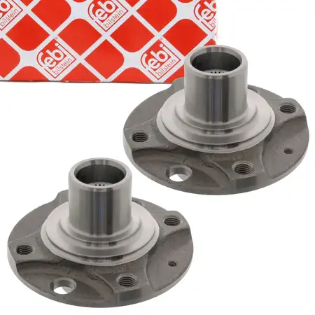 2x febi 03104 Radnabe f&uuml;r OPEL Astra F Calibra A Kadett D E Ascona C Vectra A vorne 326184