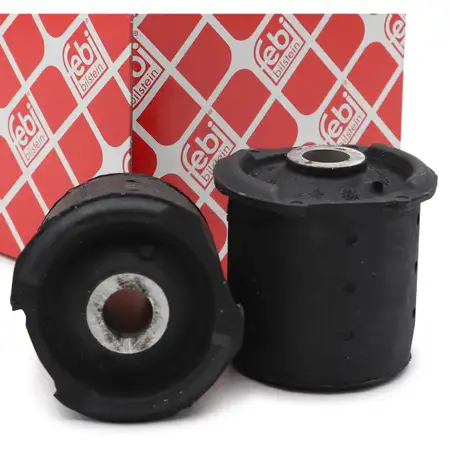 2x febi 01678 Achsk&ouml;rperlager f&uuml;r BMW 3er E36 316-328i Hinterachse hinten 33319059301