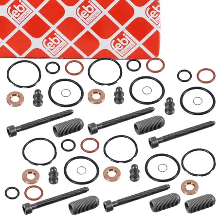 5x febi 177626 Reparatursatz Pumpe-D&uuml;se-Einheit f&uuml;r VW Transporter T5 2.5 TDI 130/174 PS