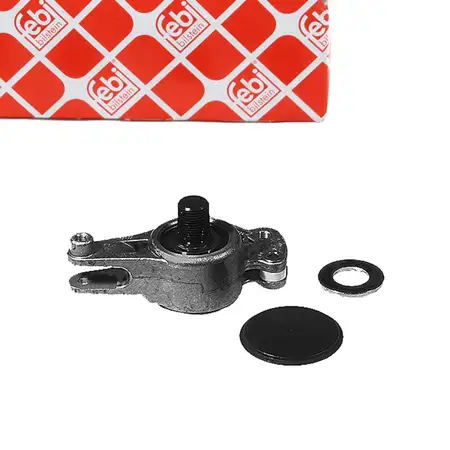 febi 08486 Rep.Satz Spannarm Keilrippenriemen f&uuml;r MERCEDES W201 W202 W124 W140 OM601-603