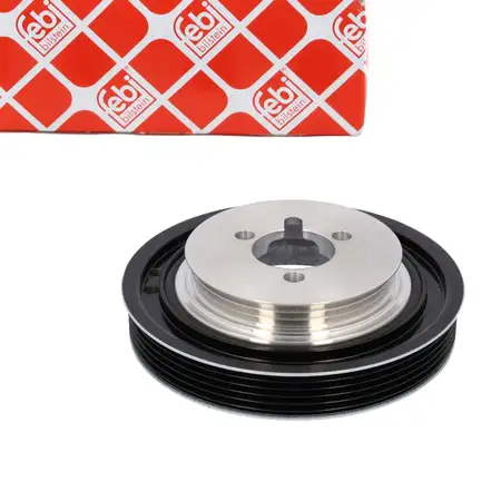 febi 188258 Riemenscheibe Kurbelwelle f&uuml;r CITROEN C3 2 DS3 PEUGEOT OPEL Corsa F 9827890780