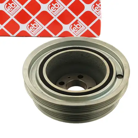febi 30176 Riemenscheibe Scheibe Kurbelwelle f&uuml;r FIAT Ducato IVECO Daily 4 2.3 504012367
