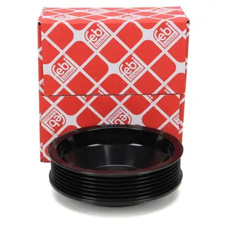 febi 30125 Riemenscheibe f&uuml;r BMW E46 5er E39 E60 E61 7er E38 X3 E83 X5 E53 Z3 E36 Z4 E85