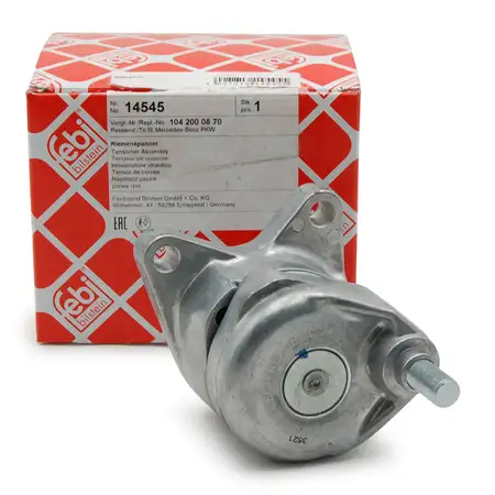 febi 14545 Riemenspanner Keilrippenriemen f&uuml;r MERCEDES W202 W124 W210 W140 M104 1042000870