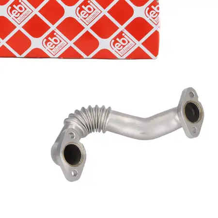 febi Rohrleitung AGR Ventil f&uuml;r VW Golf 6 Passat B7 AUDI A3 8P SEAT Leon 1P SKODA 2.0 TDI