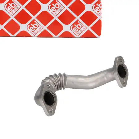 FEBI Rohrleitung AGR Ventil VW Golf 6 Passat B6 B7 AUDI A3 8P A1 SEAT Leon SKODA 1.6 TDI