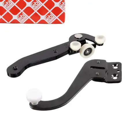 2x febi Rollenf&uuml;hrung Schiebet&uuml;r f&uuml;r VW California Multivan Transporter unten+oben links