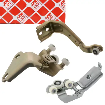 3x febi roller guide for sliding door, for Mercedes Sprinter B901-904 and VW LT 28-35/46, 2 on the right