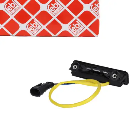 febi Schalter Heckklappenentriegelung Heckklappe f&uuml;r FIAT Doblo 263 bis 12.15 OPEL Combo