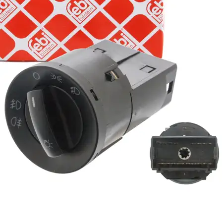 febi 46758 Lichtschalter f&uuml;r VW Polo 4 5 Sharan 7M Amarok Caddy 3 Multivan T5 6Q0941531C
