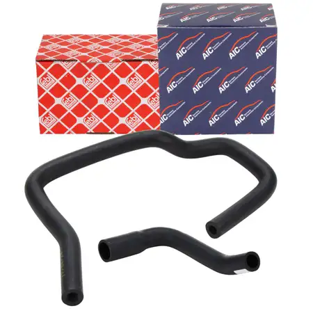 2x febi / AIC Entl&uuml;ftungsschlauch Kurbelgeh&auml;use f&uuml;r OPEL Astra G H Corsa C D 1.0 1.2 1.4