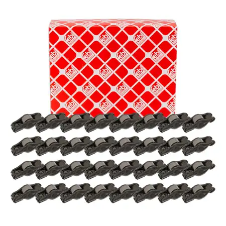 32x febi 31327 Kipphebel Schlepphebel f&uuml;r AUDI A8 Q7 4LB VW Touareg 7P 4.2 TDI 059109417J