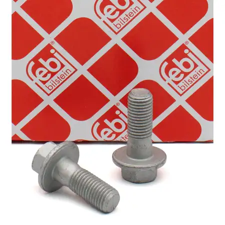 2x febi Schraube Bremssattel M12x1,5 f&uuml;r BMW MINI vorne o. hinten 34116772428
