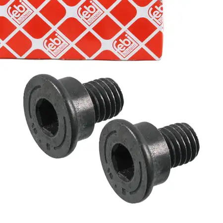 2x febi Schraube Bremsscheibe M8x1,25 L&auml;nge 15mm f&uuml;r BMW 34211161806