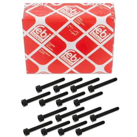 14x febi 18164 Schraube Kurbelwellenlager f&uuml;r AUDI FORD SEEAT SKODA VW N90365801