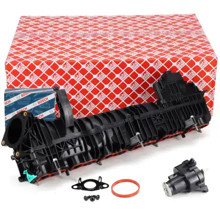 febi Intake Manifold + BOSCH Actuator for BMW F30-34, F32-36, F10/11, F12/13, X3-6, N57