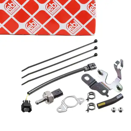 febi 194893 Abgasdrucksensor Differenzdrucksensor Satz f&uuml;r MAZDA 3 6 CX-5 2.2D SHY618W00